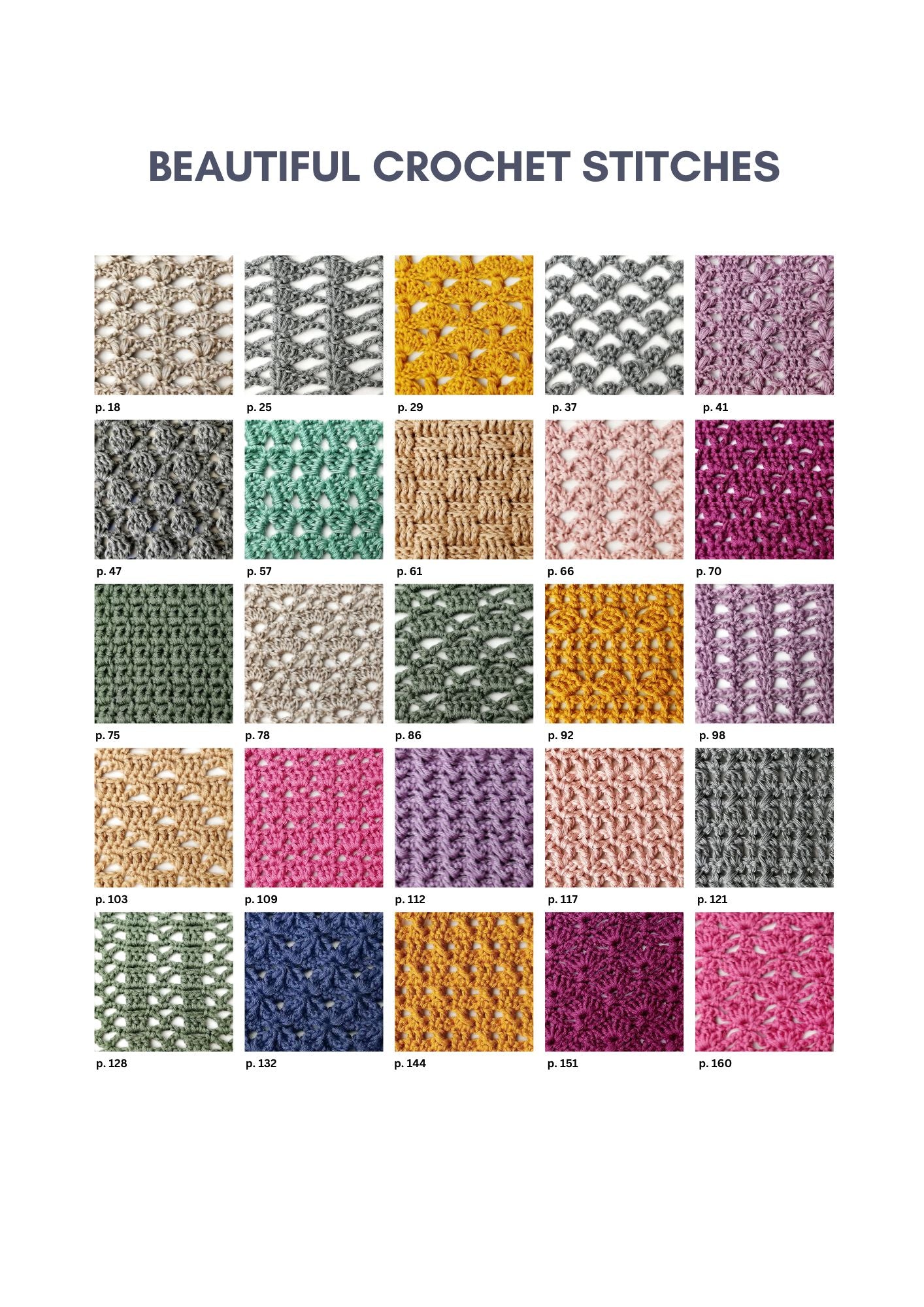 Beautiful Crochet Stitches Volume 3