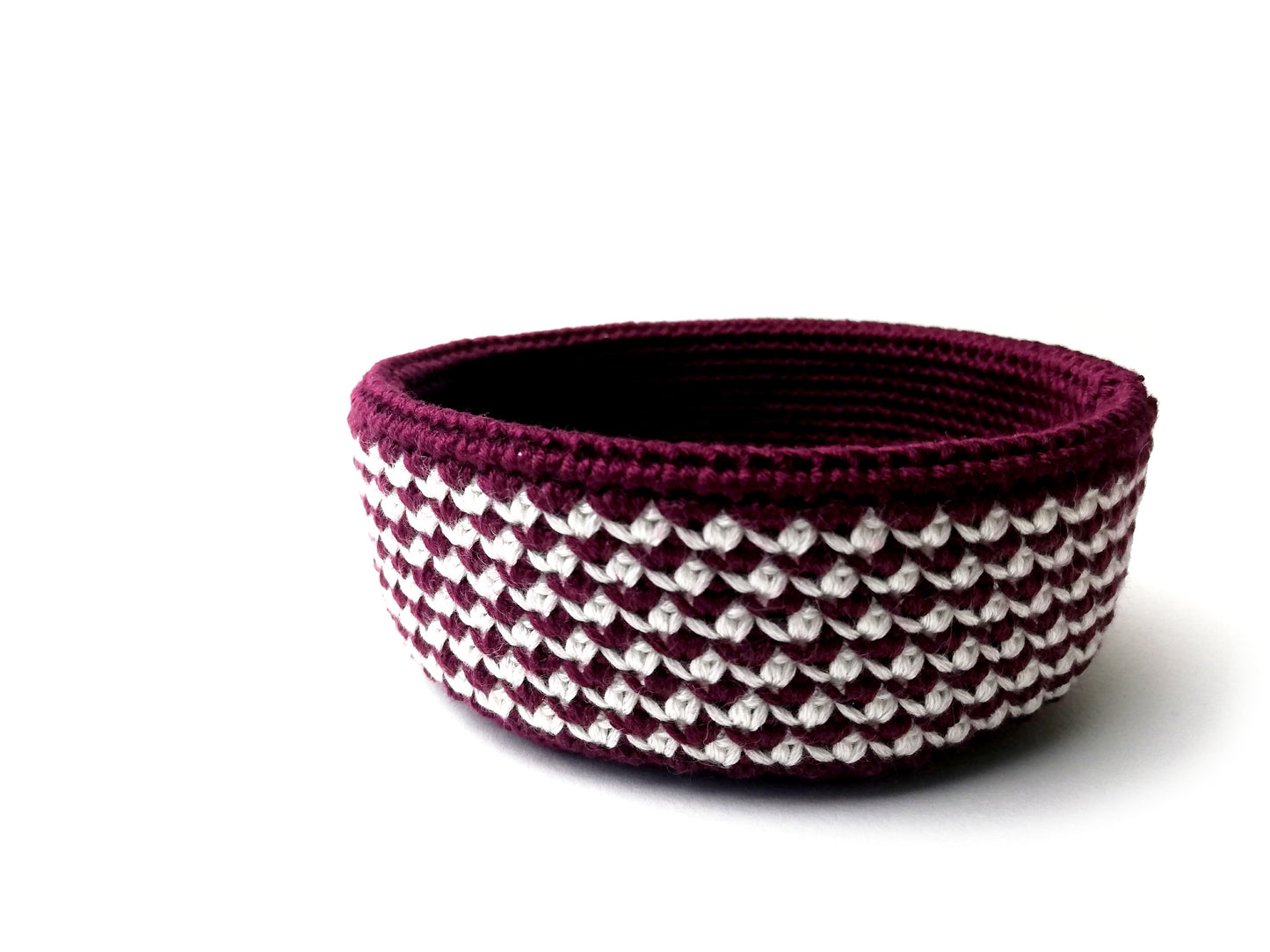 Christmas crochet basket Jane