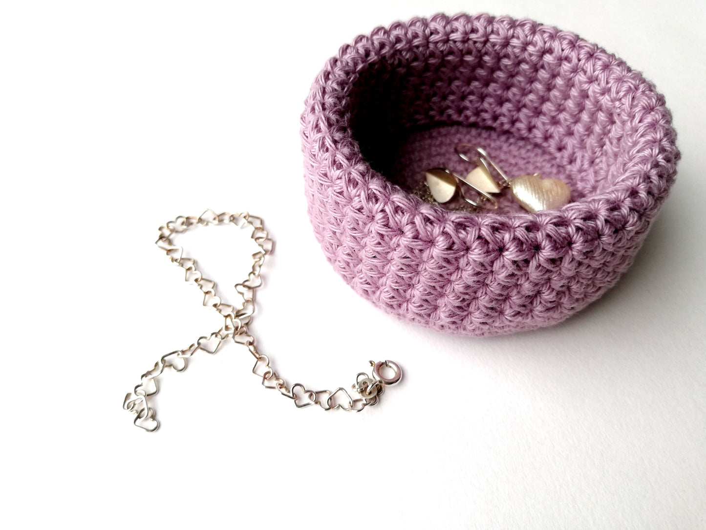Crochet basket Daisy