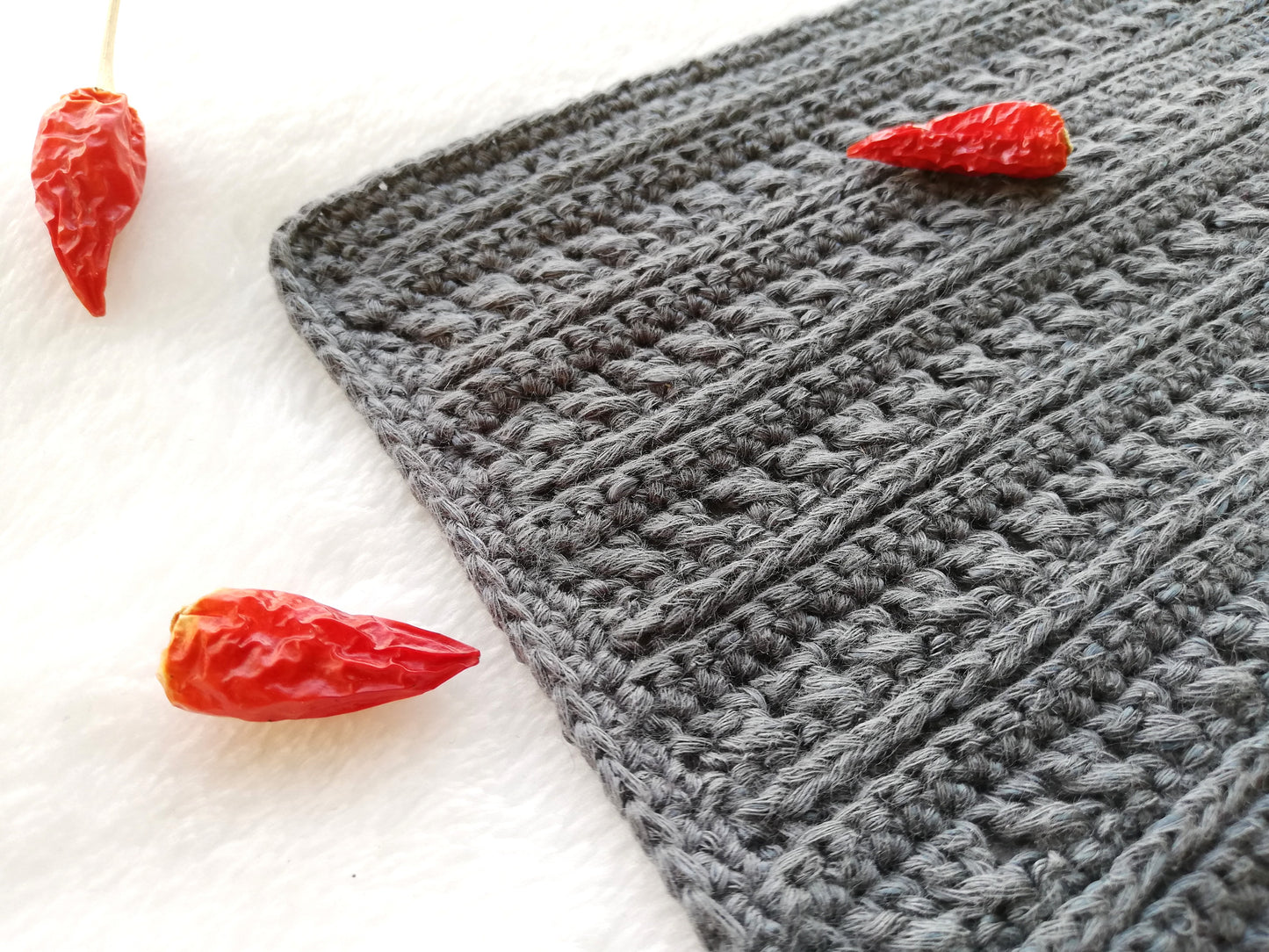 Cross stitch dishcloth