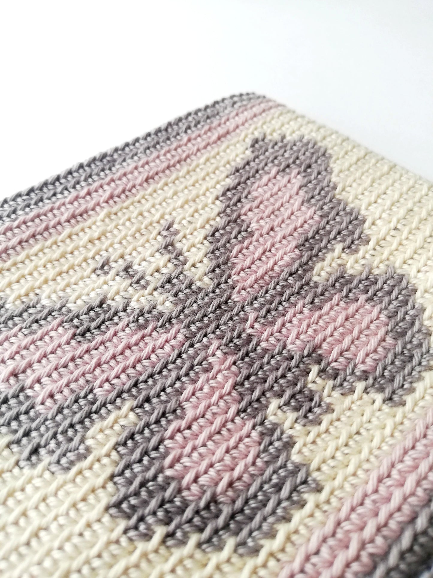 Monedero en crochet tapestry Mariposa