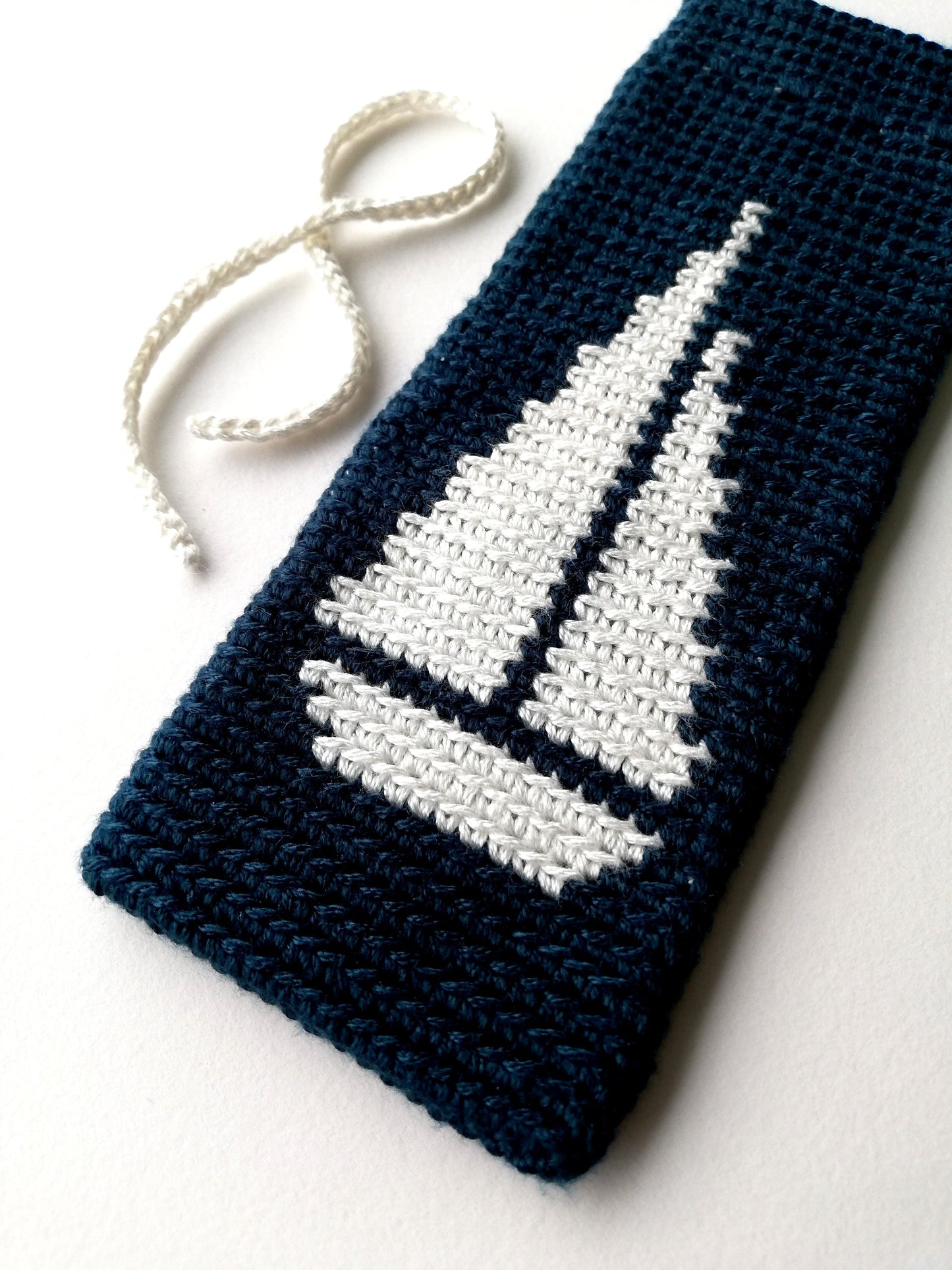 Bolsita en crochet tapestry Velero