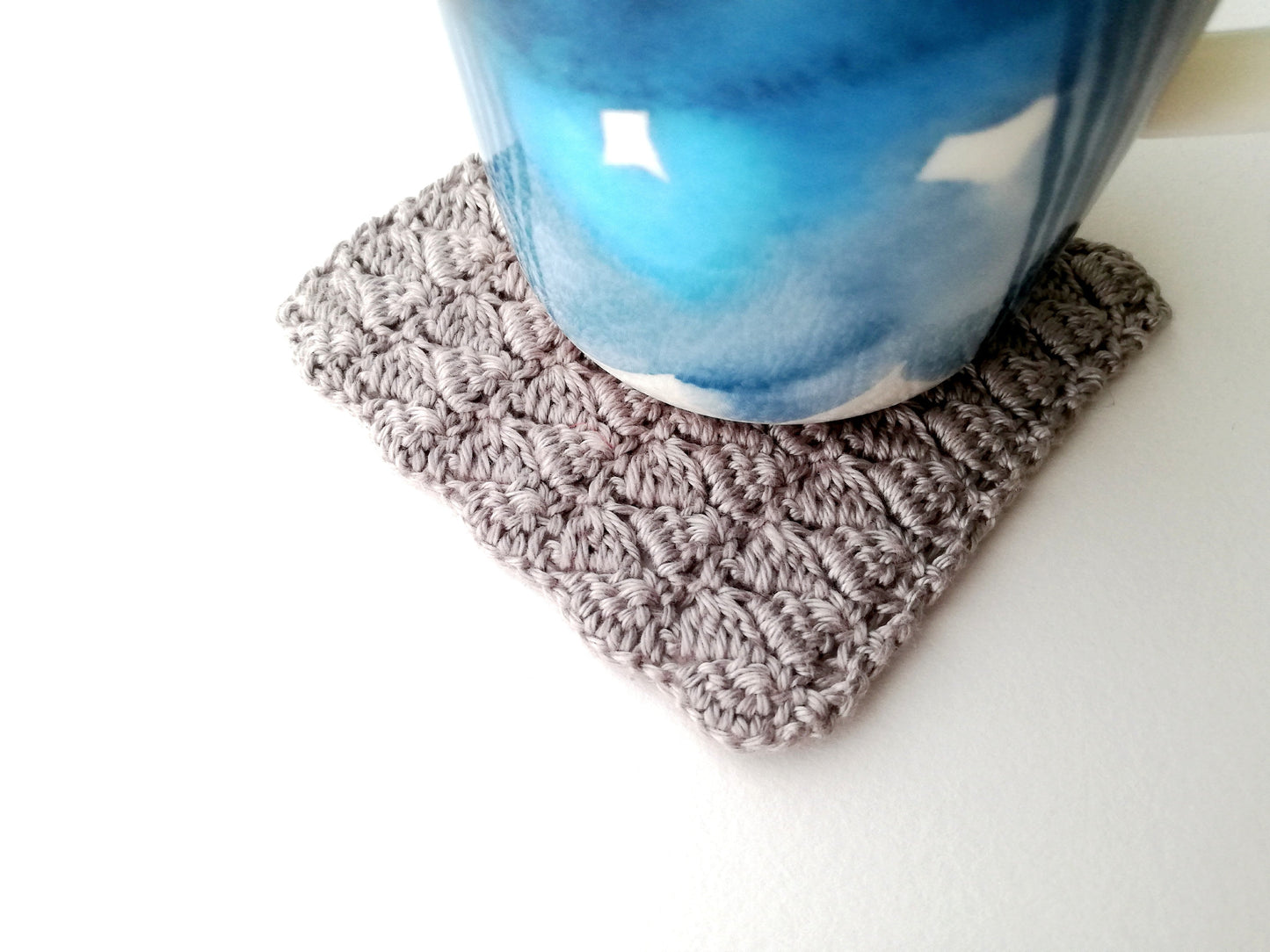 Posavasos en crochet Mia