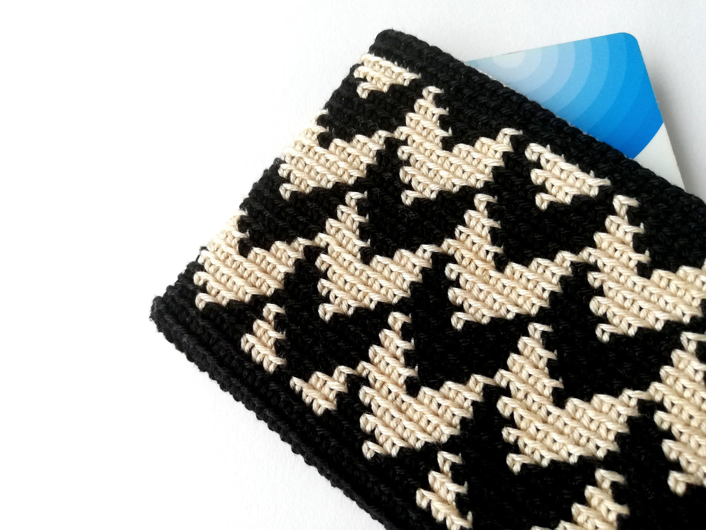 Monedero en crochet tapestry Mila