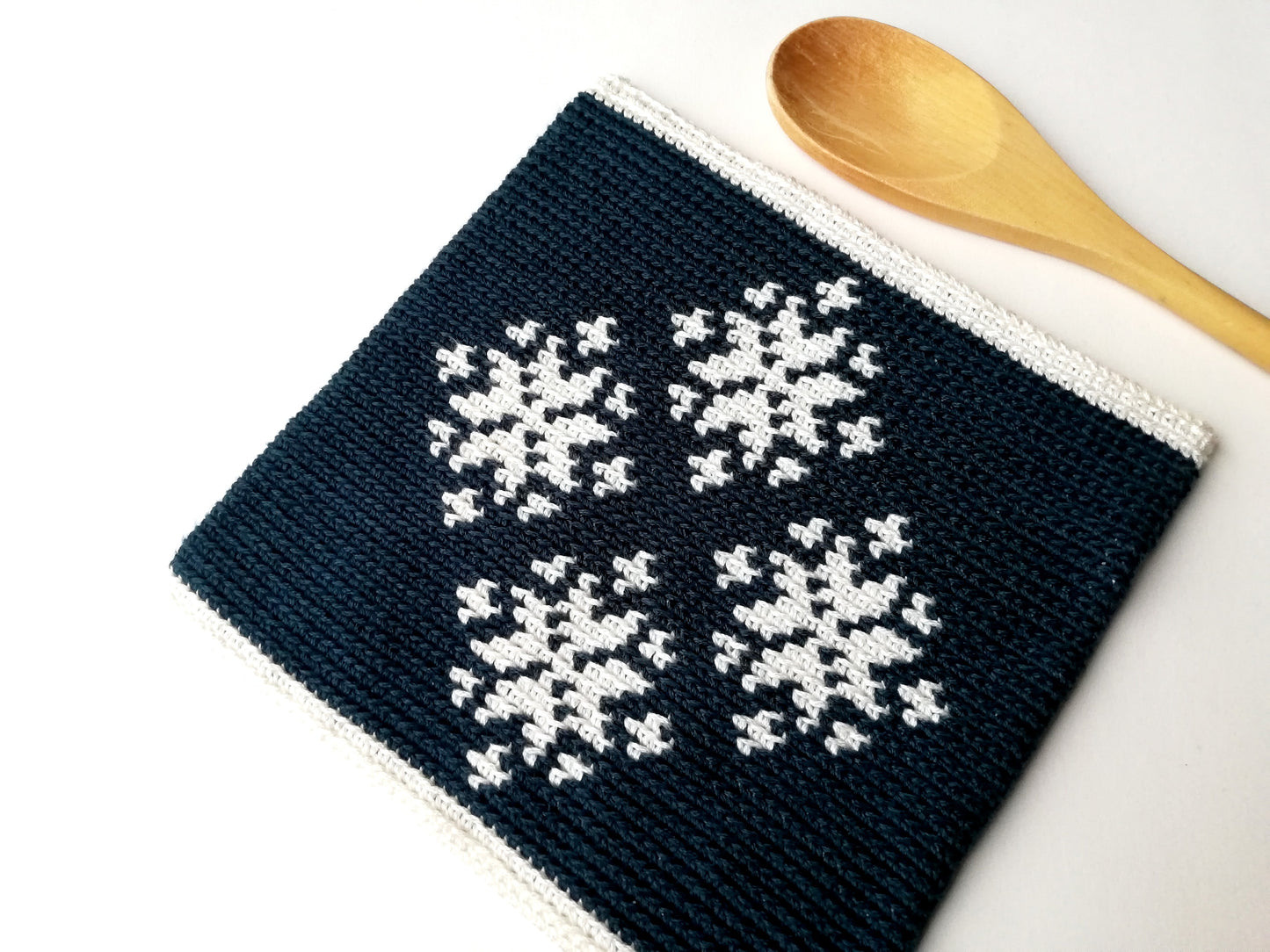 Guante de cocina con motivos Navideños