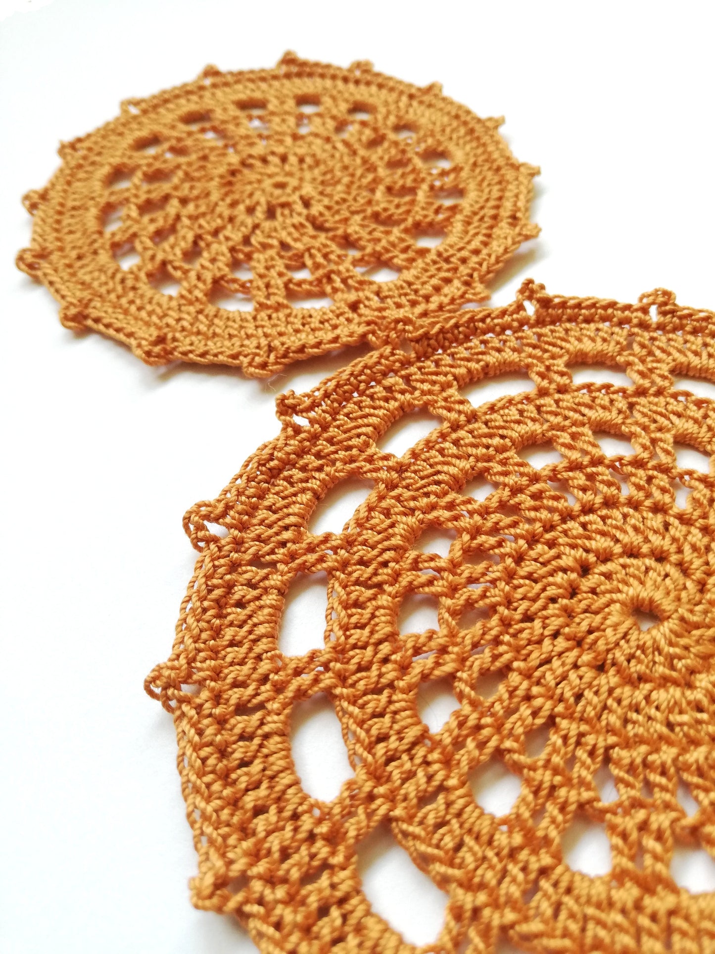 Posavasos de telaraña