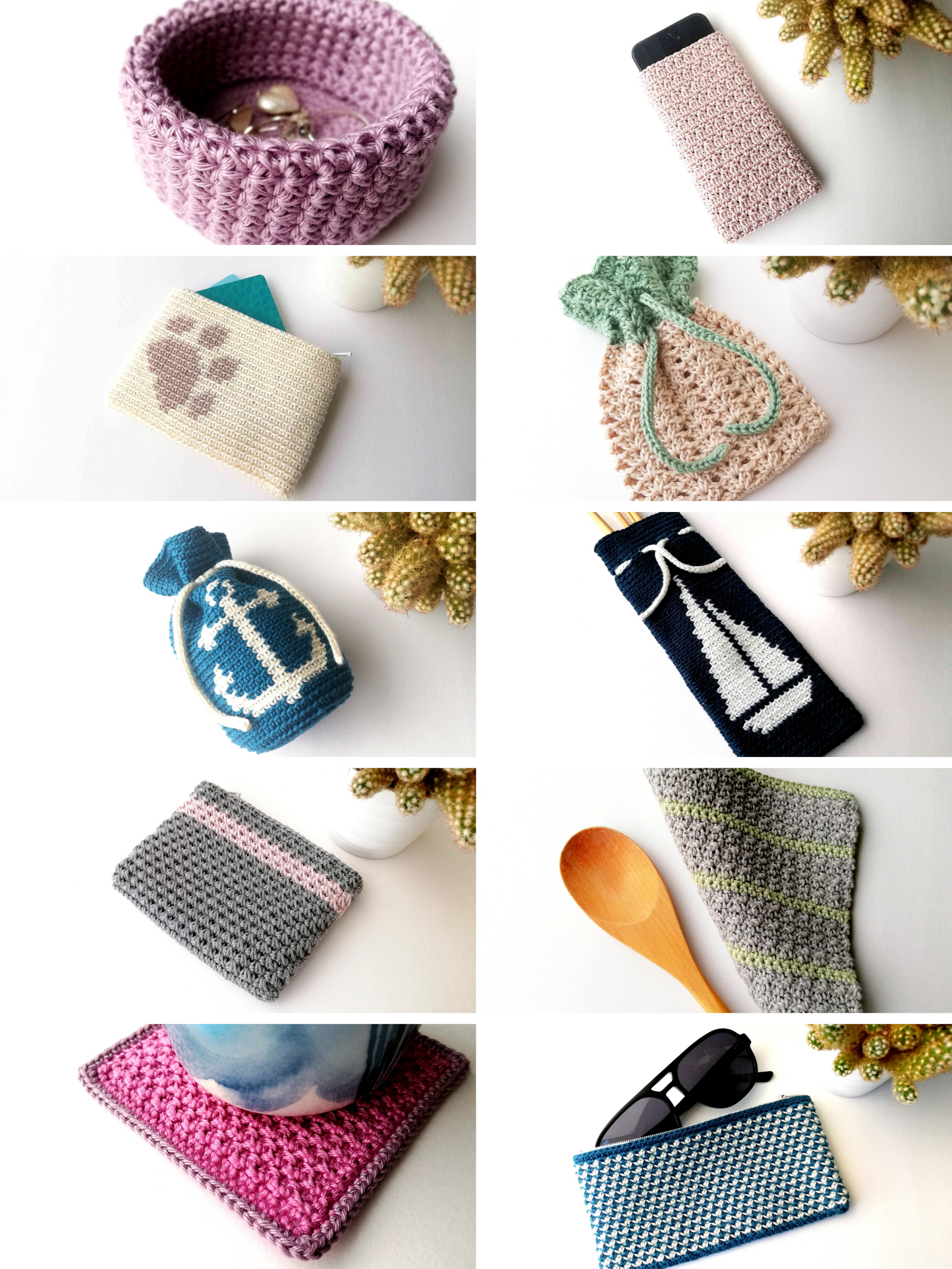 Pattern bundle: 10 summer crochet projects