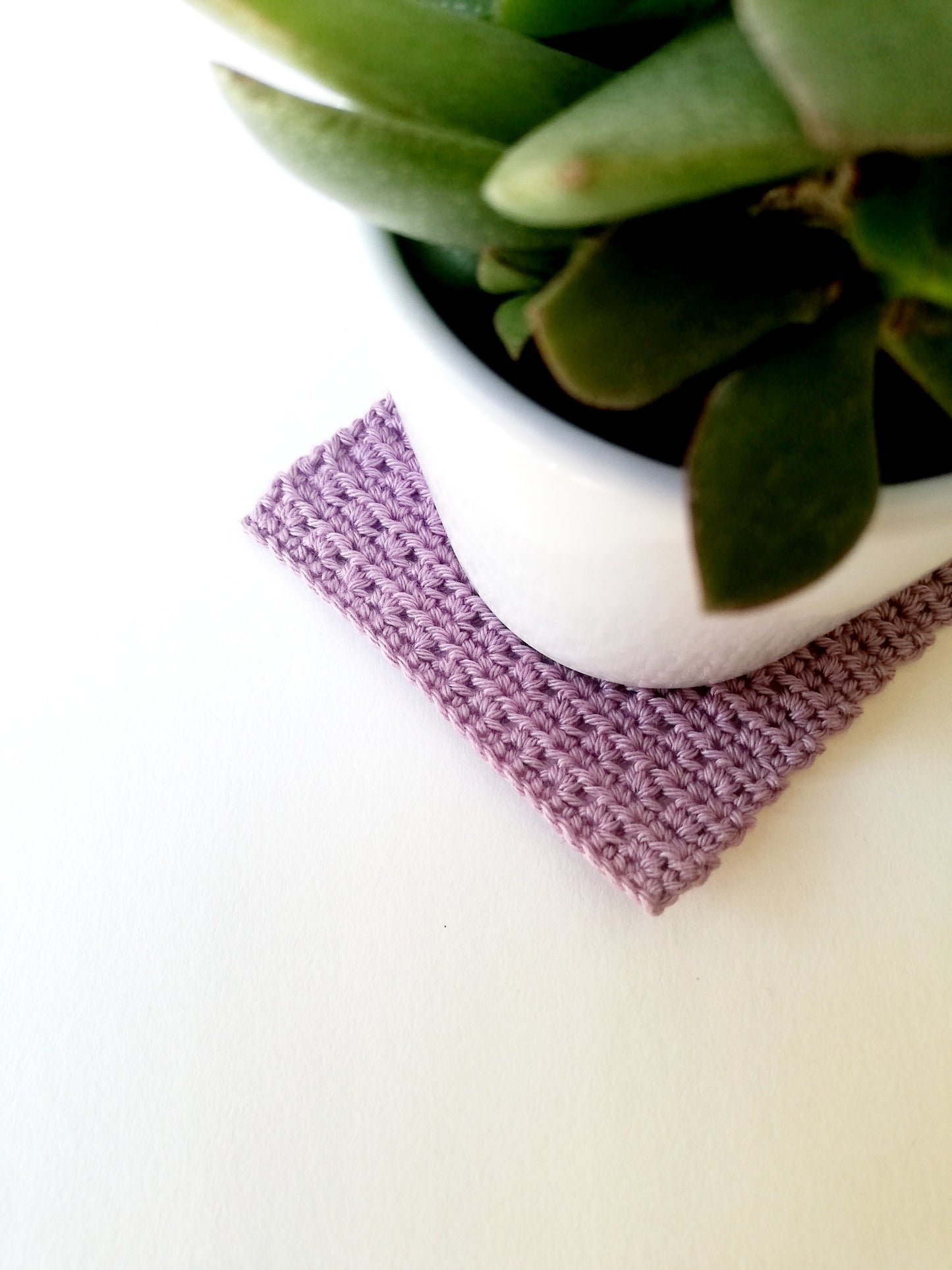 Crochet coaster Prairie