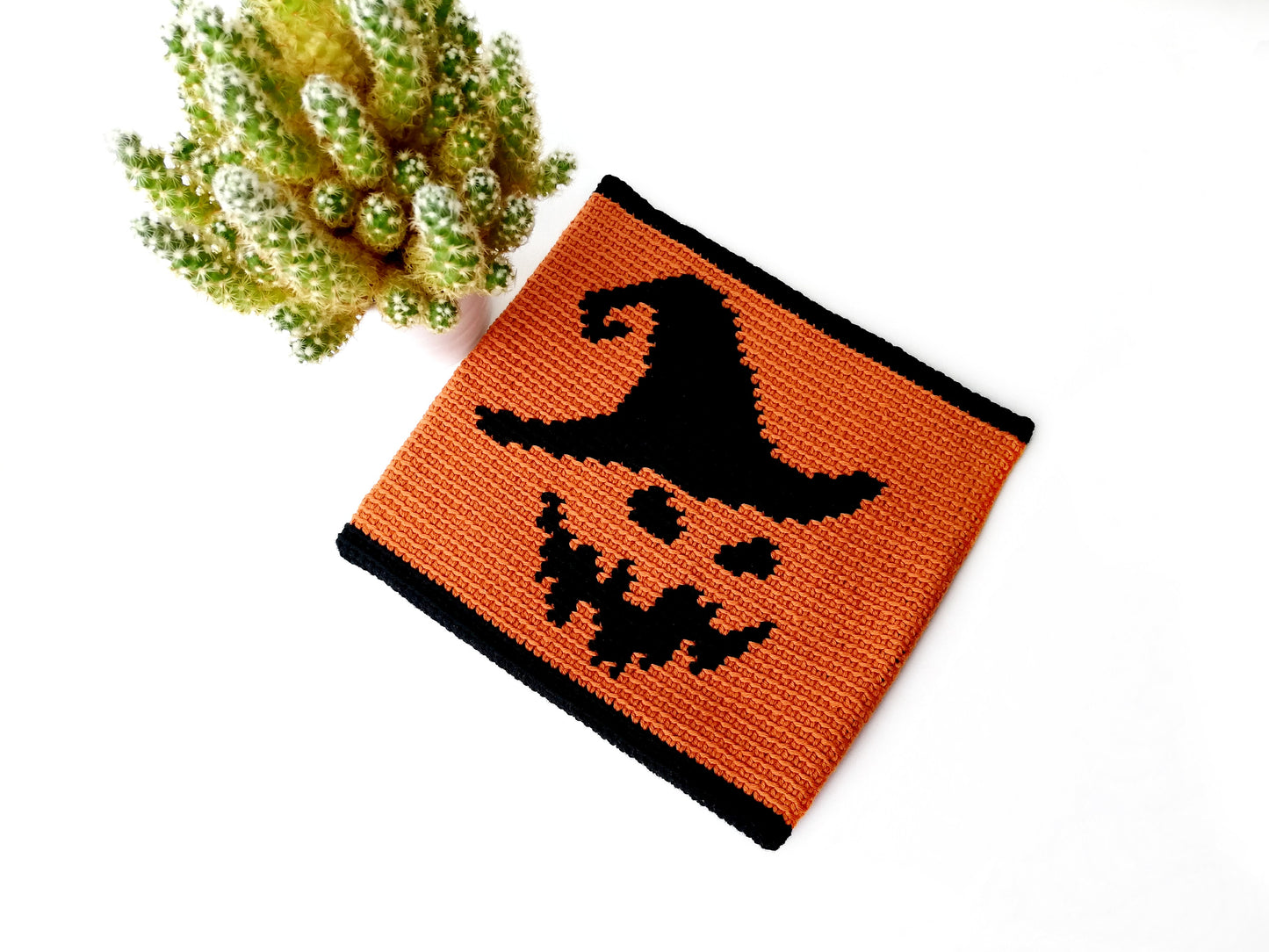 Spooky Halloween potholder