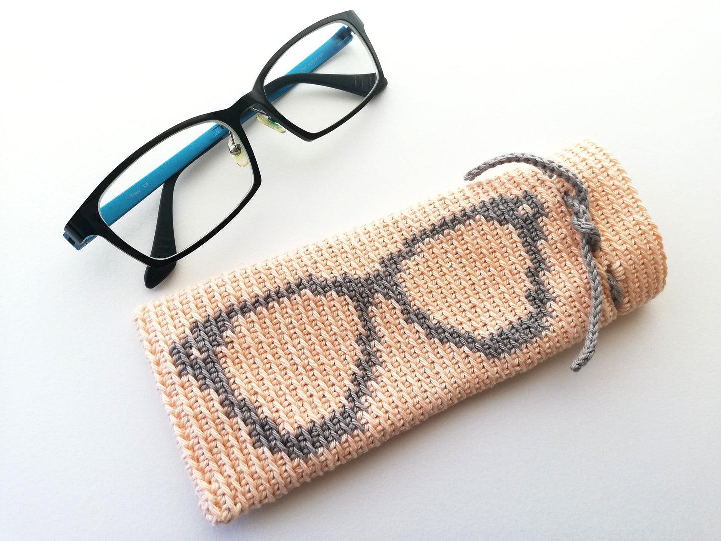 Funda para lentes en crochet Tapestry