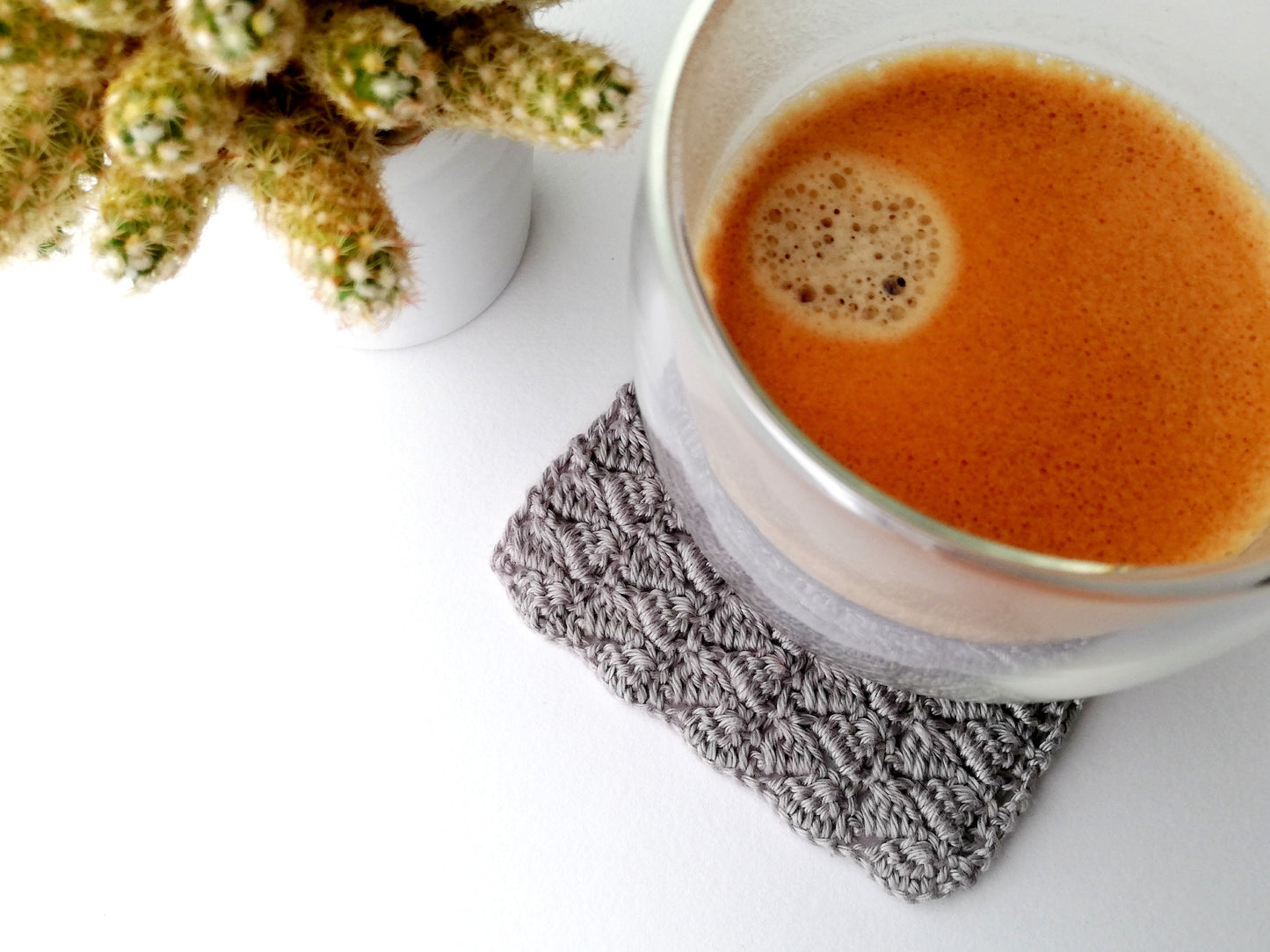 Crochet coaster Mia