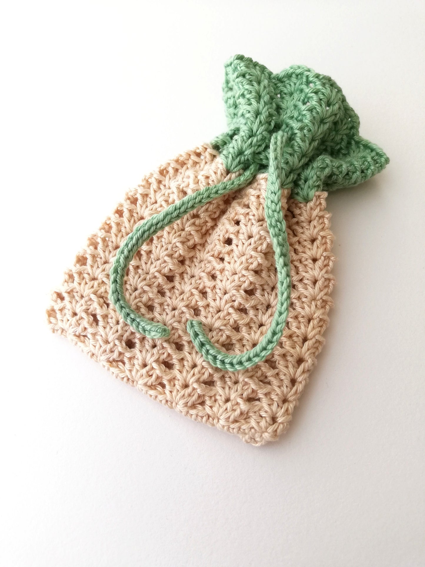 Crochet drawstring bag Iris