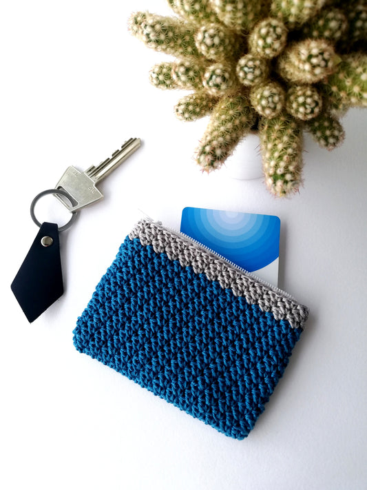 Crochet zipper pouch Suzette