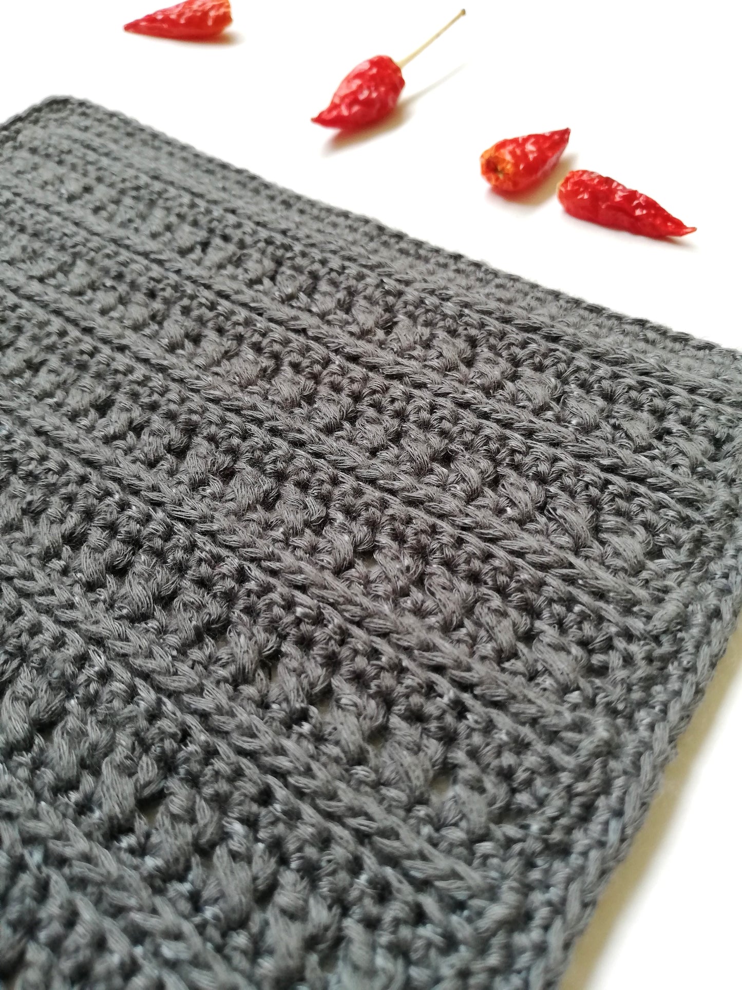 Crochet pattern: cross stitch dishcloth