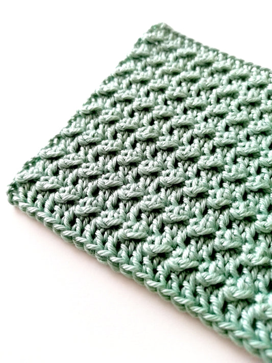 Easy crochet coaster Floret