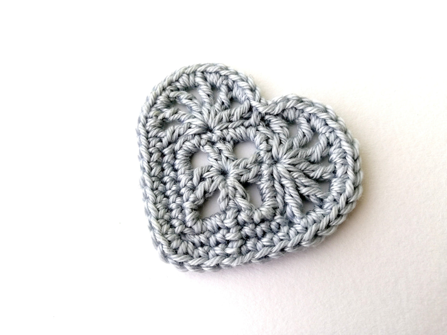 Paquete de patrones: 7 patrones de crochet con corazones