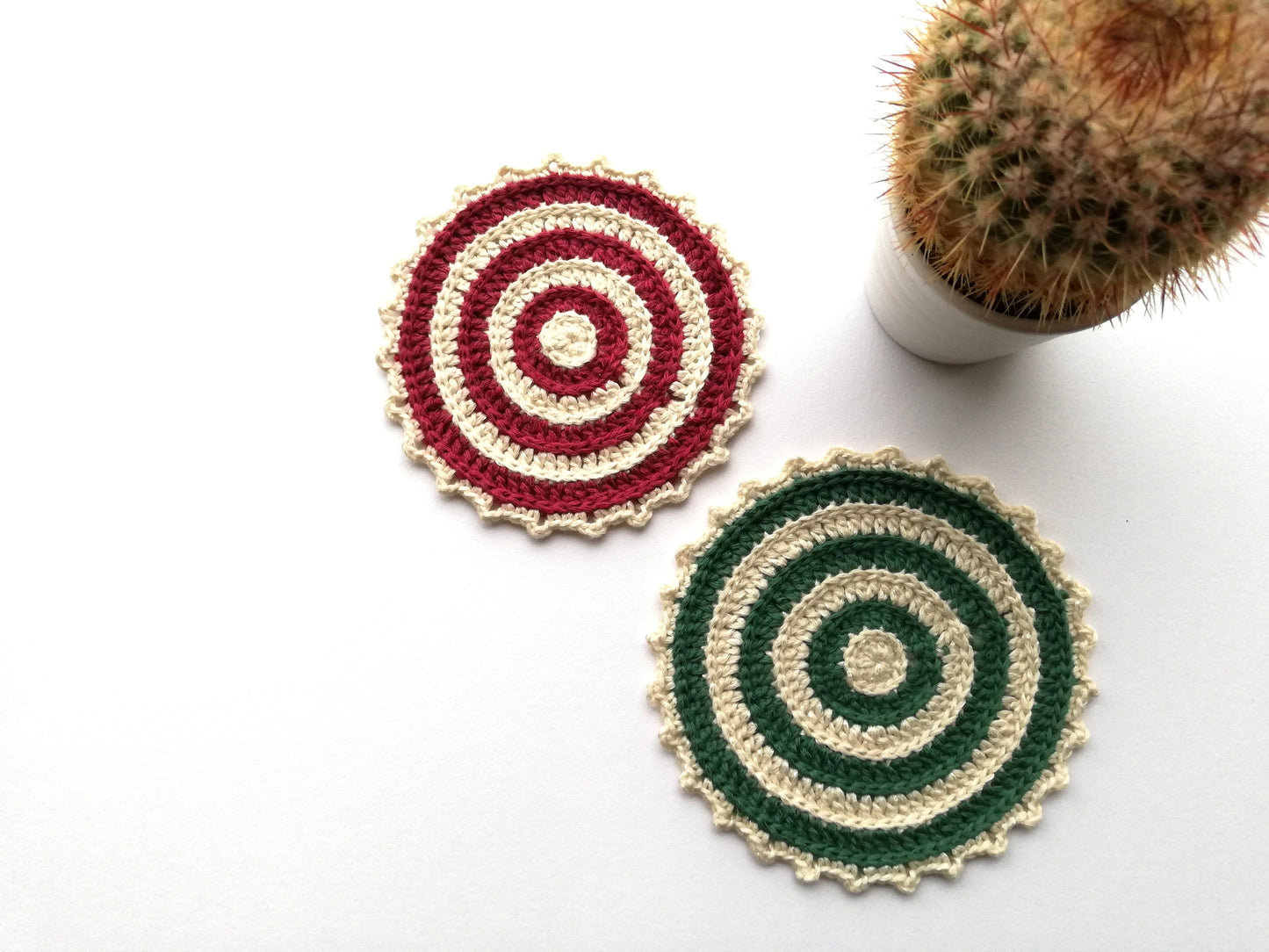 Posavasos navideños