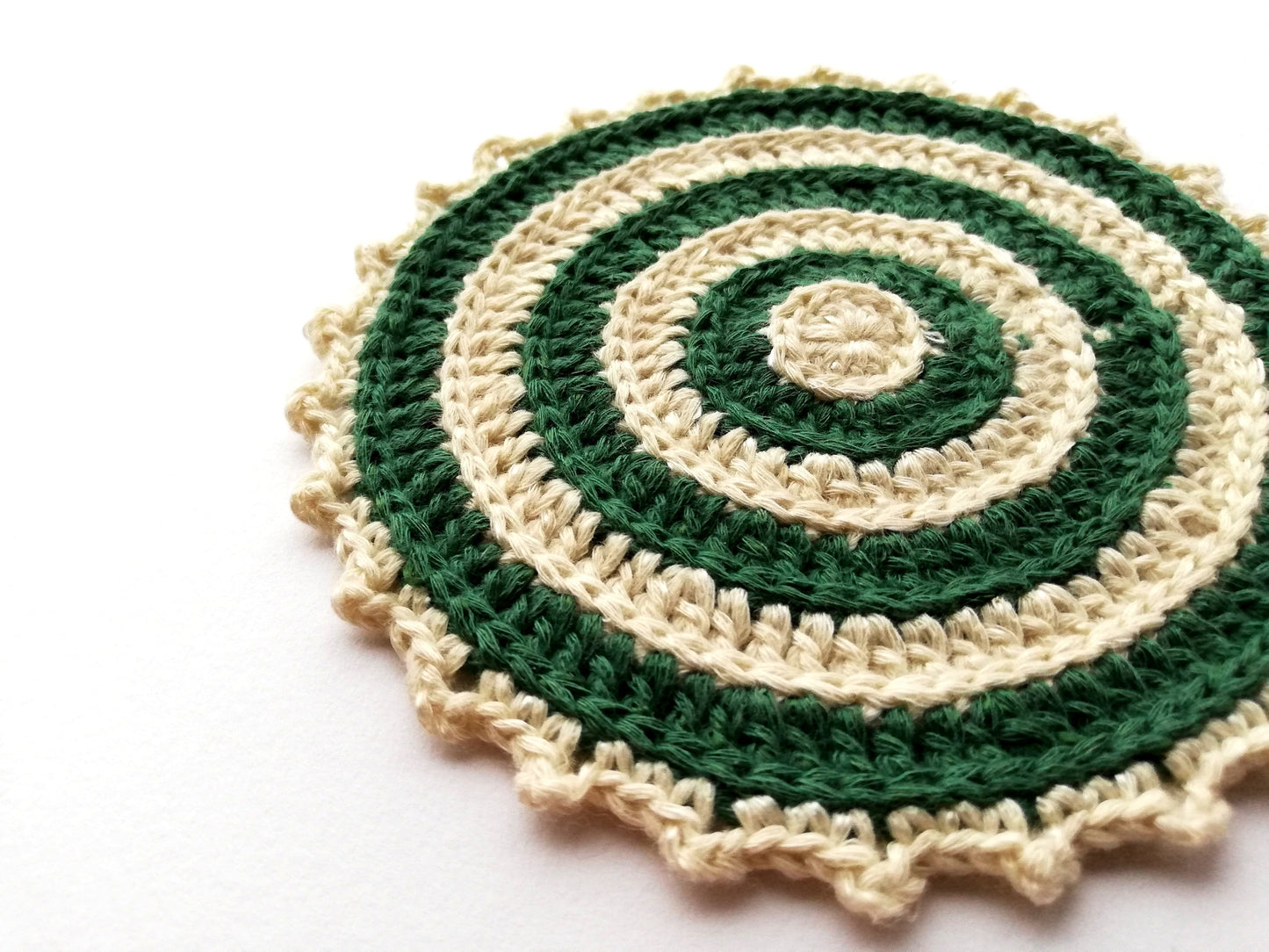 Paquete de pratrones: 10 posavasos sencillos en crochet