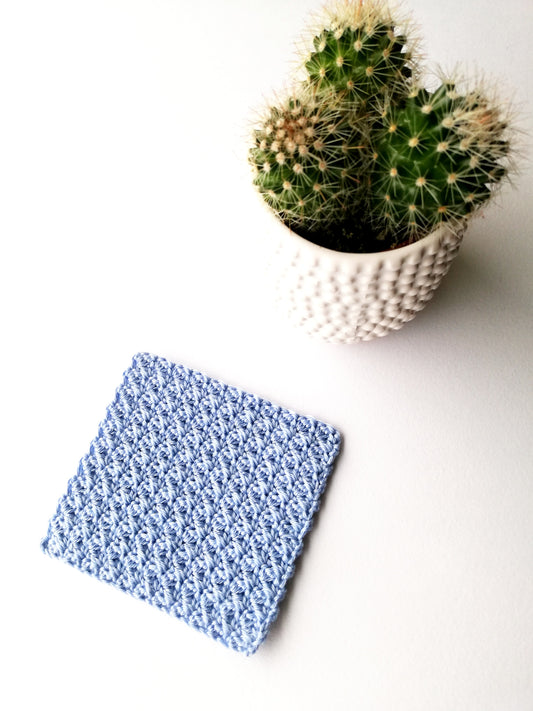 Crochet coaster Suzette