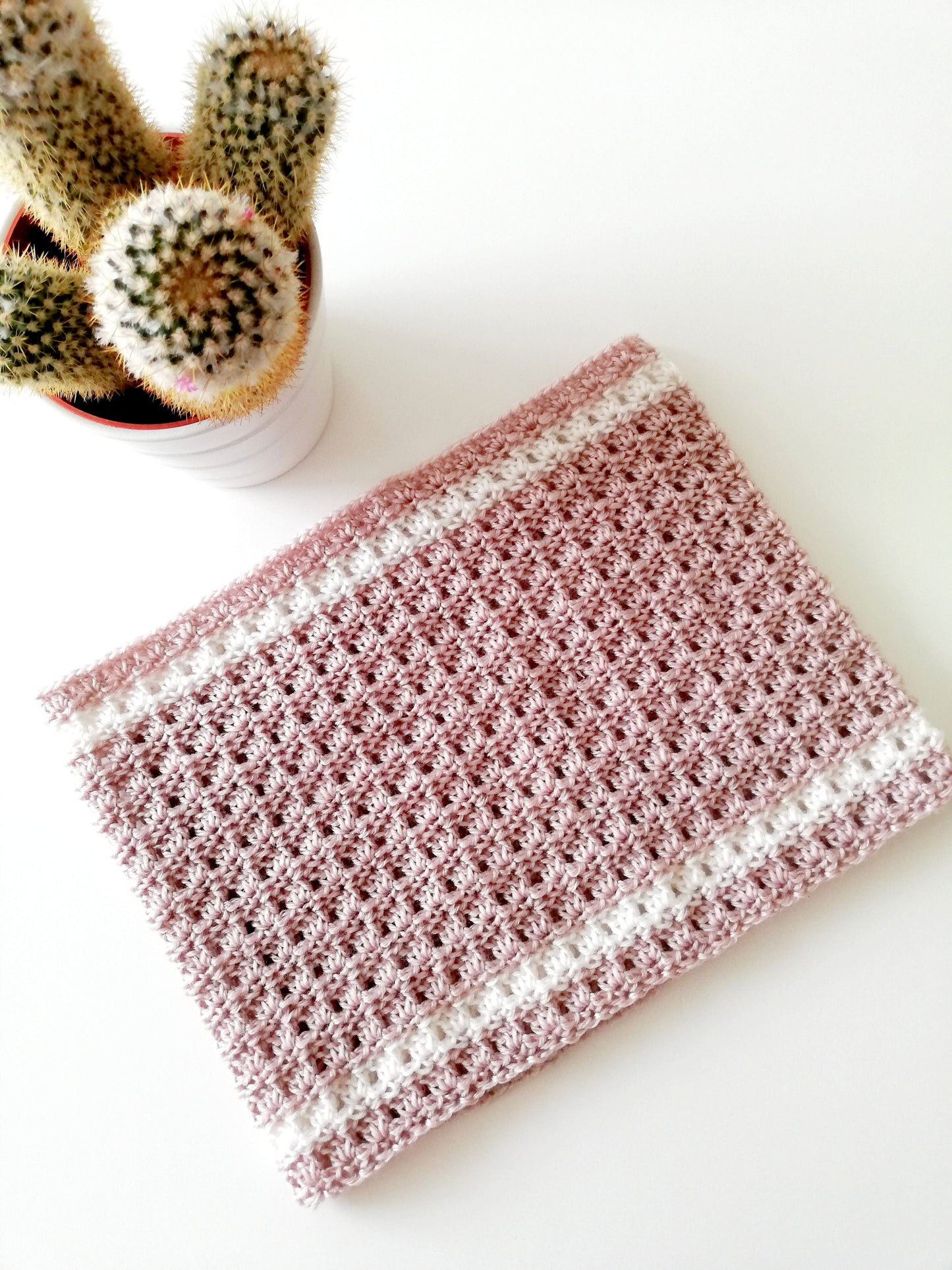 Bufanda en crochet Primrose