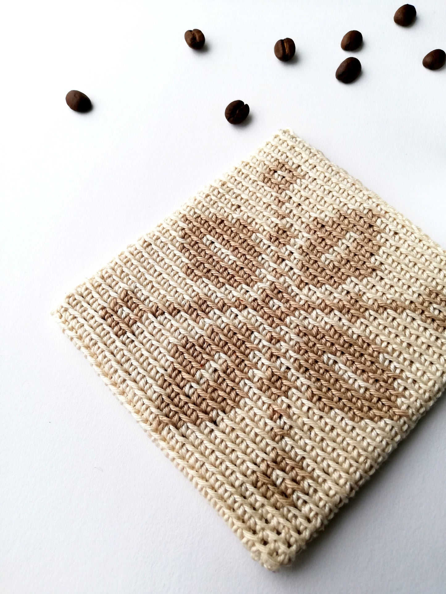 Tapestry crochet coaster